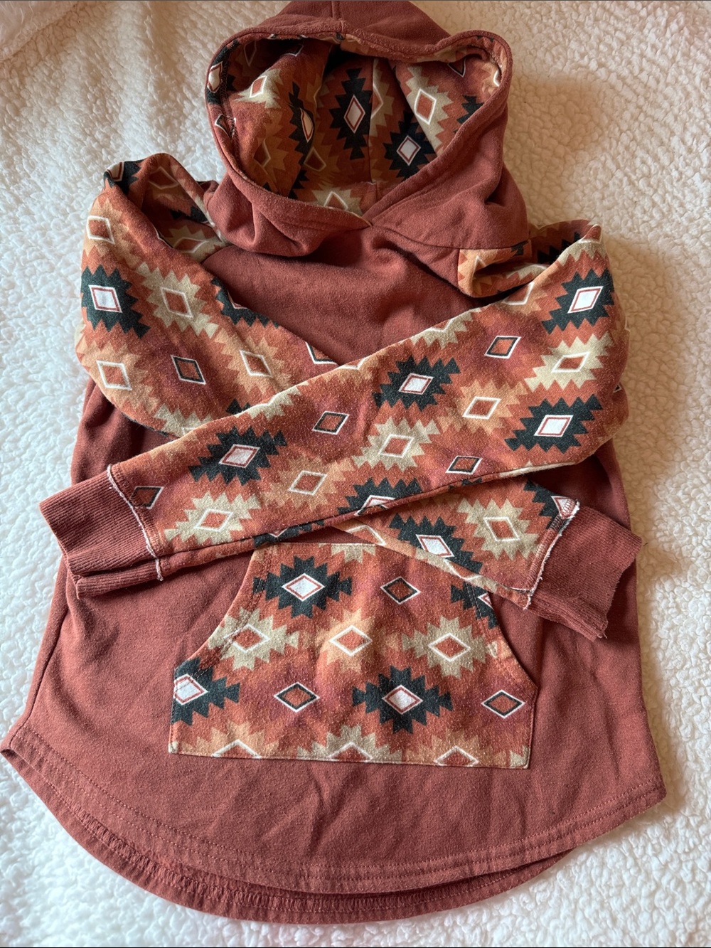 BKE youth aztec hoodie